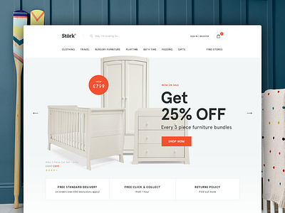 Maternity and baby brand – Home page baby clean ecommerce grid light maternity nursing webshop