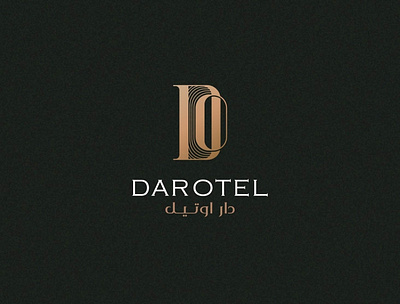 Darotel branding design graphic design illustration logo
