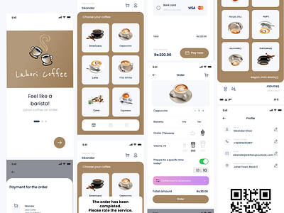 Lahori Coffee Mobile Application