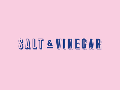Salt & Vinegar | Brand Identity branding logo