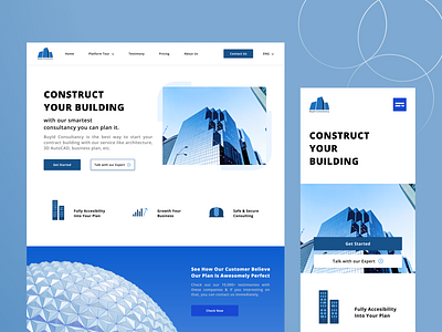 Buyld Consultancy Website & Responsive Mode