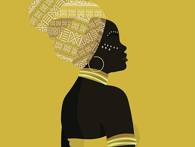 African style design illustration vector