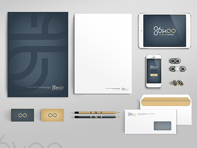 86400 - corporate identity branding business coaching corporate identity office