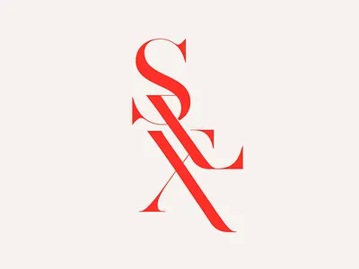 Sex branding design letters logo logo design logotype mark minimal serif sex sexy symbol type vector wordmark