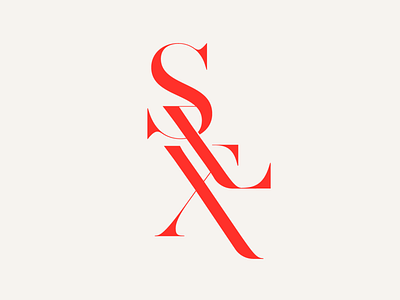 Sex branding design letters logo logo design logotype mark minimal serif sex sexy symbol type vector wordmark