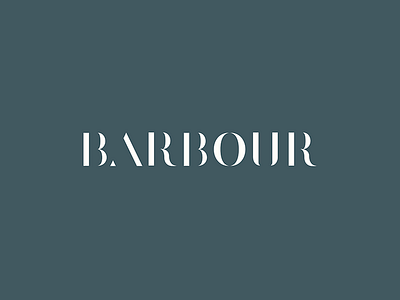 Barbour font regularbolditalic stencil serif typeface