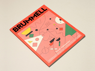 Brummell animation cover geometric inspirational women magazine visionaries