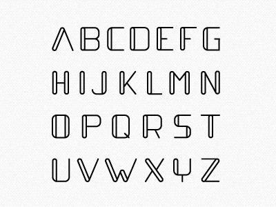 Type › Uppercase albatross font type