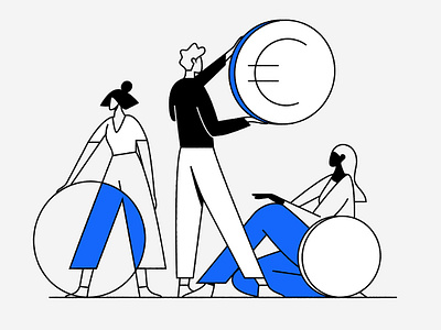 Basic Income by Timo Kuilder on Dribbble