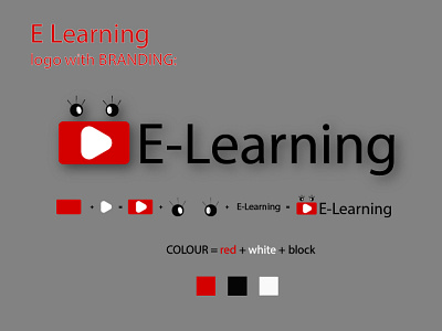 E Learning logo with branding. branding branding logo branding logo design graphic design logo logo design logo designs logo folio logos logotipo