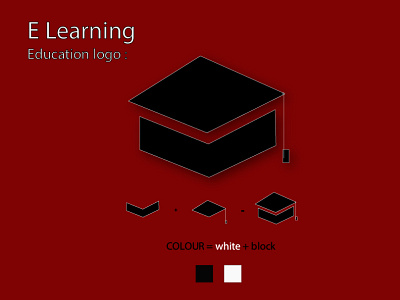 E Learning Education logo. branding graphic design logo logo design logo designs logofolio logos logotipo