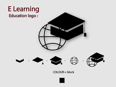 E Learning Education logo. education logo graphic design logo logo design logo designs logo ninche logofolio logos logotipo