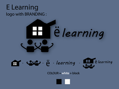 E Learning logo with branding. branding branding logo branding logo design e learning logo with branding. graphic design logo logo design logo folio logo tipo logos minimal modern logo
