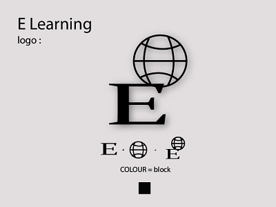 E Learning logo.