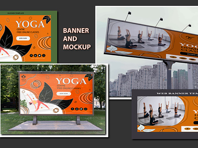 Banner and Branding. banner banner template banner with mockup branding graphic design web banner web banner template