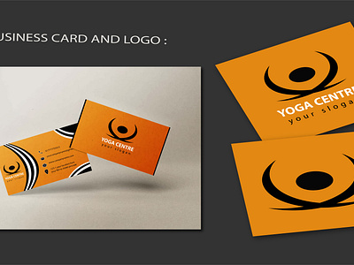 Business card and mockup.