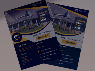 Real Estate Flyer Template flyer flyers graphic design real estate flyer template