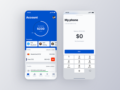 The Bank app application bank blockchain card financial graphic interaction interface ios minimal mobile payments product product design transfer ui ui kit ux