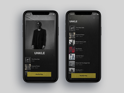 The Music app application digital interface ios karaoke lyrics mobile music player product design record song song lyrics stream tracks
