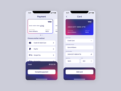 Сredit card checkout form | Daily UI Challenge 002