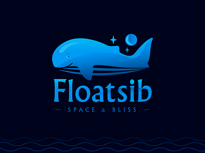 Floatsib Logo ai branding design logo vector whale