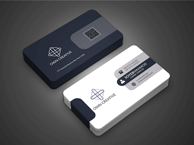 Business Card business business card card design graphic design illustration logo simple simple card vector