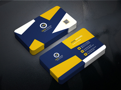 Creative Business Card business card card design graphic design illustration simple card