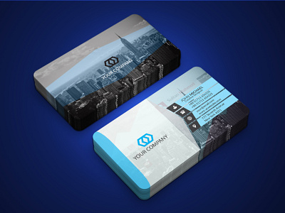 Creative Business Card brand business business card card clean corporate business card creative business card design graphic design illustration print template professional simple card style template visiting card