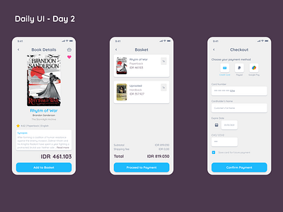 Checkout Page - Daily UI - Day 2