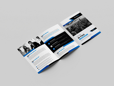 Corporate Business Bi-Fold Brochure Design