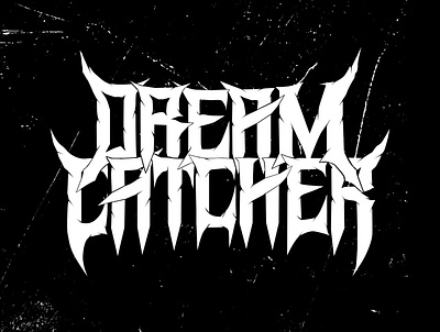 Dreamcatcher Metal Typeface dreamcatcher kpop metal metal font