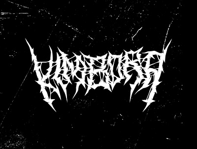 Kim Bora Metal Typeface death metal kpop metal metal font