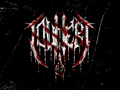 Touheki Metal Typeface death metal death metal font metal metal font