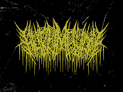 Hukum Alam Brutal Death Metal Typeface