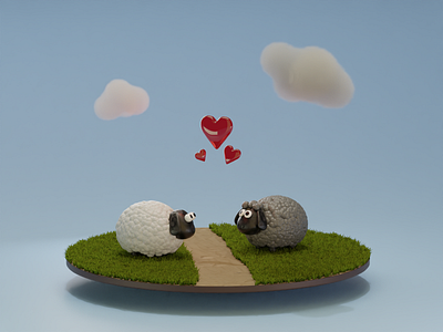 Sheep in Love