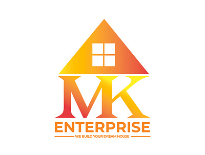 MK logo branding build business construction design engineering illustration logo work