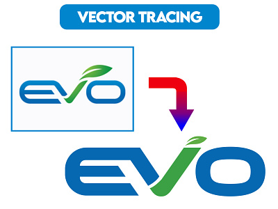 Vector tracing graphic design illustration logo vector trace vector tracing