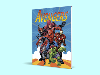 Comic coloring book cover design book book cover children book design children book illustrator coloring book cover design design graphic design illustration instagram post instagram post design kids kids coloring book kids coloring book cover