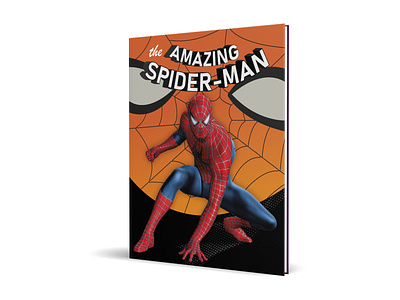 Comic coloring book cover design