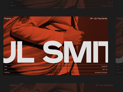 IJP — Portfolio 2021 adobe xd bold colour contrast design fashion grid hero layout portfolio typography ui ux web design website