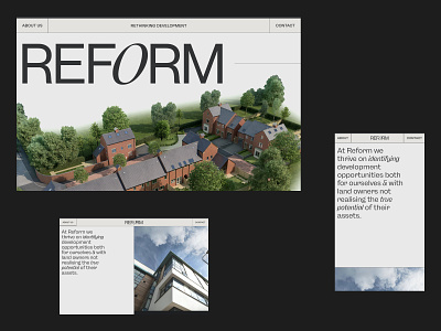 Reform — Site Launch