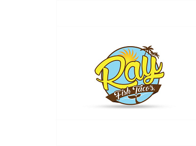 Ray Fish Taco's app branding design icon illustration logo typography ui ux vector