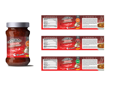 Tastebuds delicacies - Label design