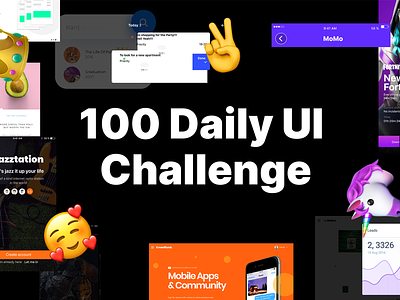 100 Daily UI Challenge app app design clean dailyui design figma free grid interface ui ux