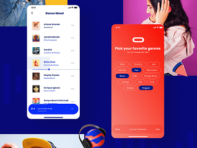 Sounds® ai app app design design grid interface minimal music music app music player player ui ux