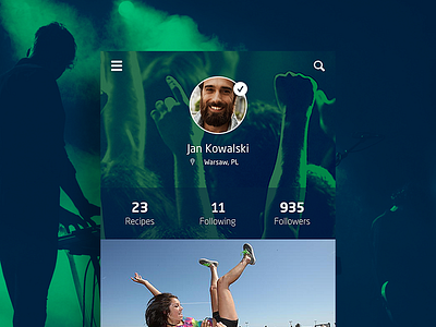 Heineken - Explorer Your City app beer concert design festival app ui