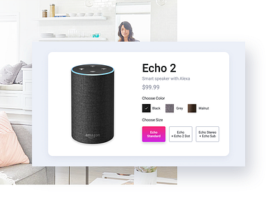 Single Product - 012 Day amazon app app design branding dailyui design desktop echo grid icon interface logo page shopping shopping cart typography ui ux web website