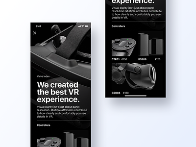096 Currently In Stock app app design dailyui design grid interface minimal products ui ux valve virtual virtual reality virtualreality vr