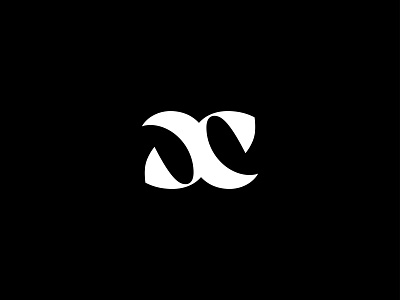CC Monogram design icon typography