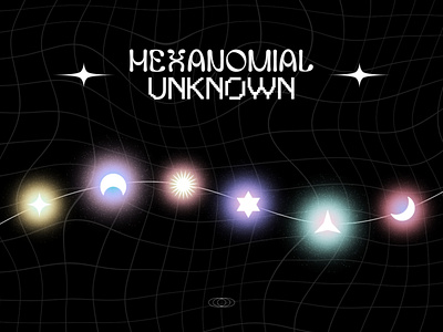 Hexanomial Unknown Landing Page design logo motion graphics typography website